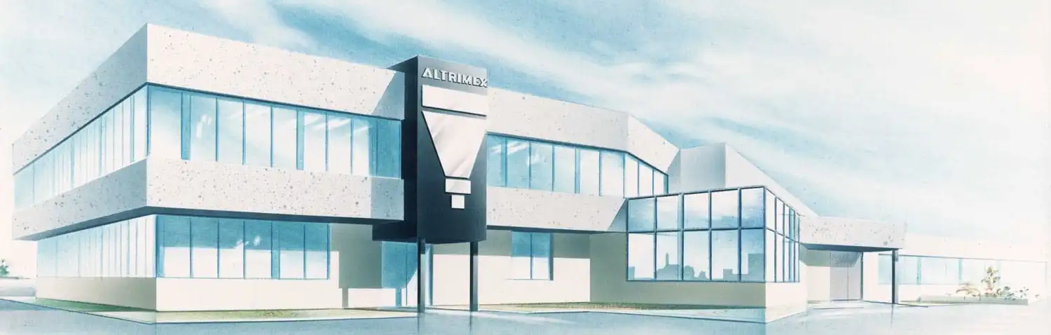 Altrimex kantoor van voren gefotografeerd