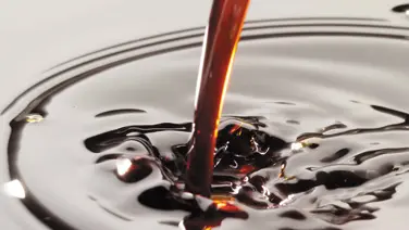 Picture of brown liquids