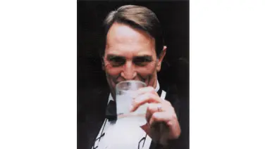 Picture of Richard Staudt drinking something