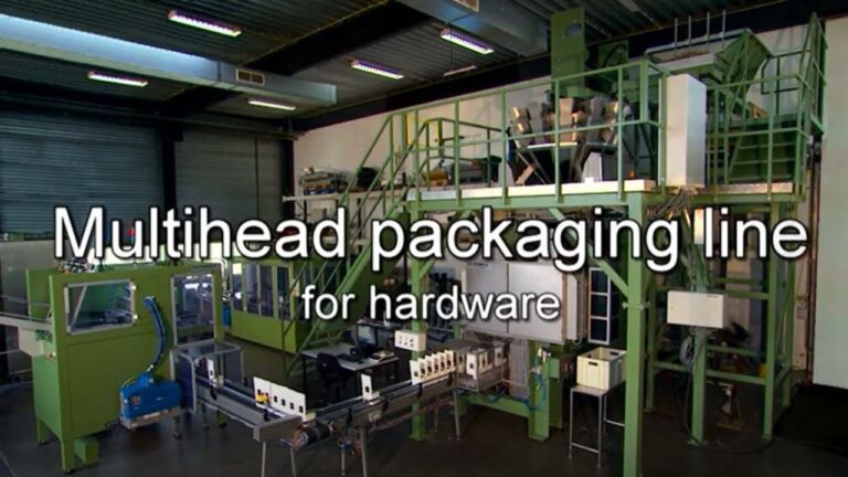 Multihead Verpackungslinie für Eisenwaren