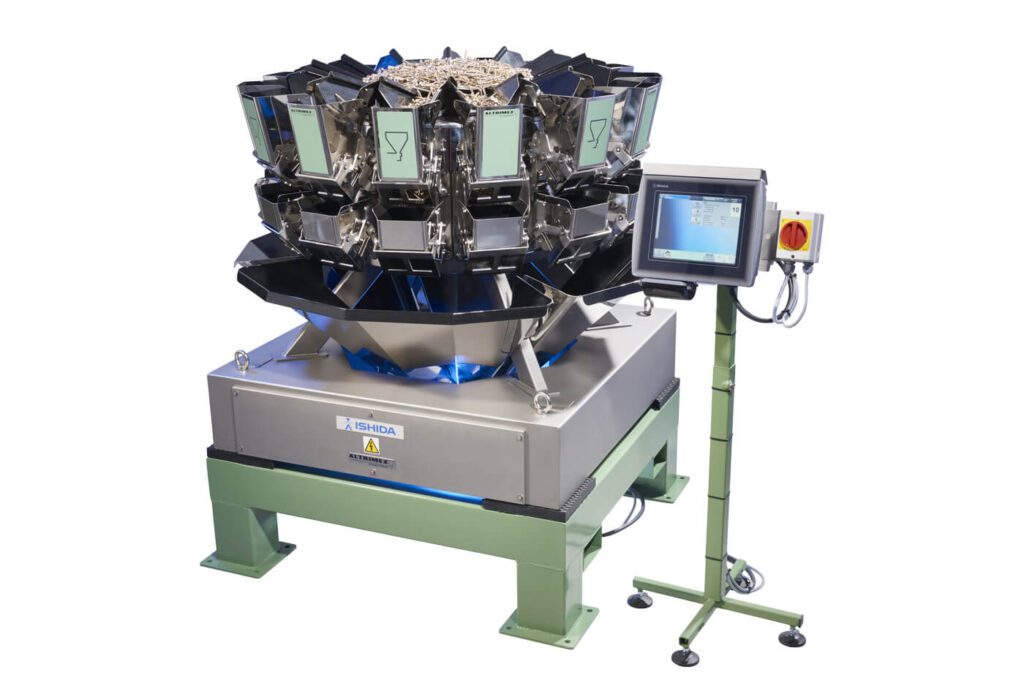 14 head Multihead weigher with Ishida operating system